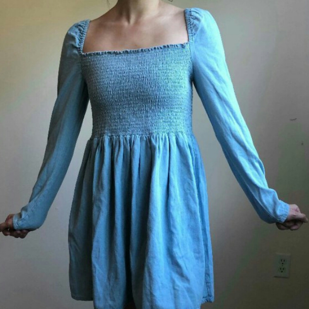 denim dress